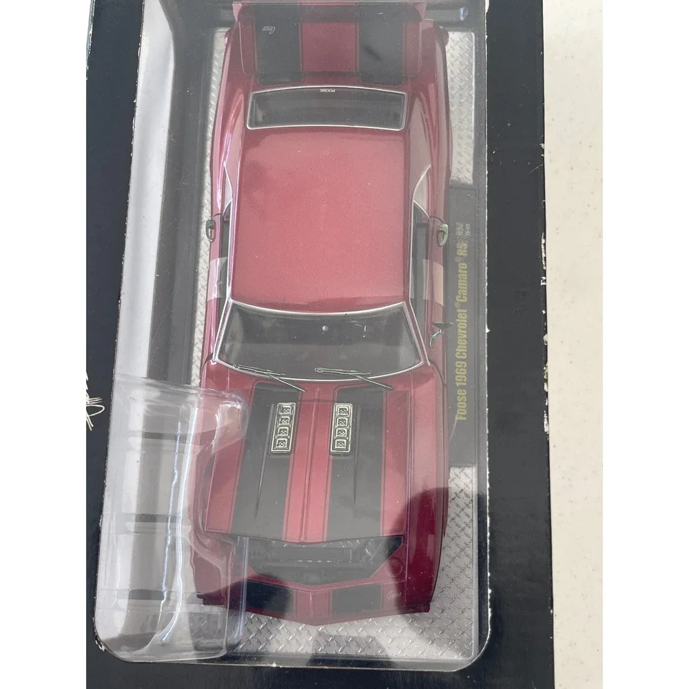 M2 Machines Foose 1969 Chevrolet Camaro RS Red 1:24‎ Diecast Model Car R52 16-03